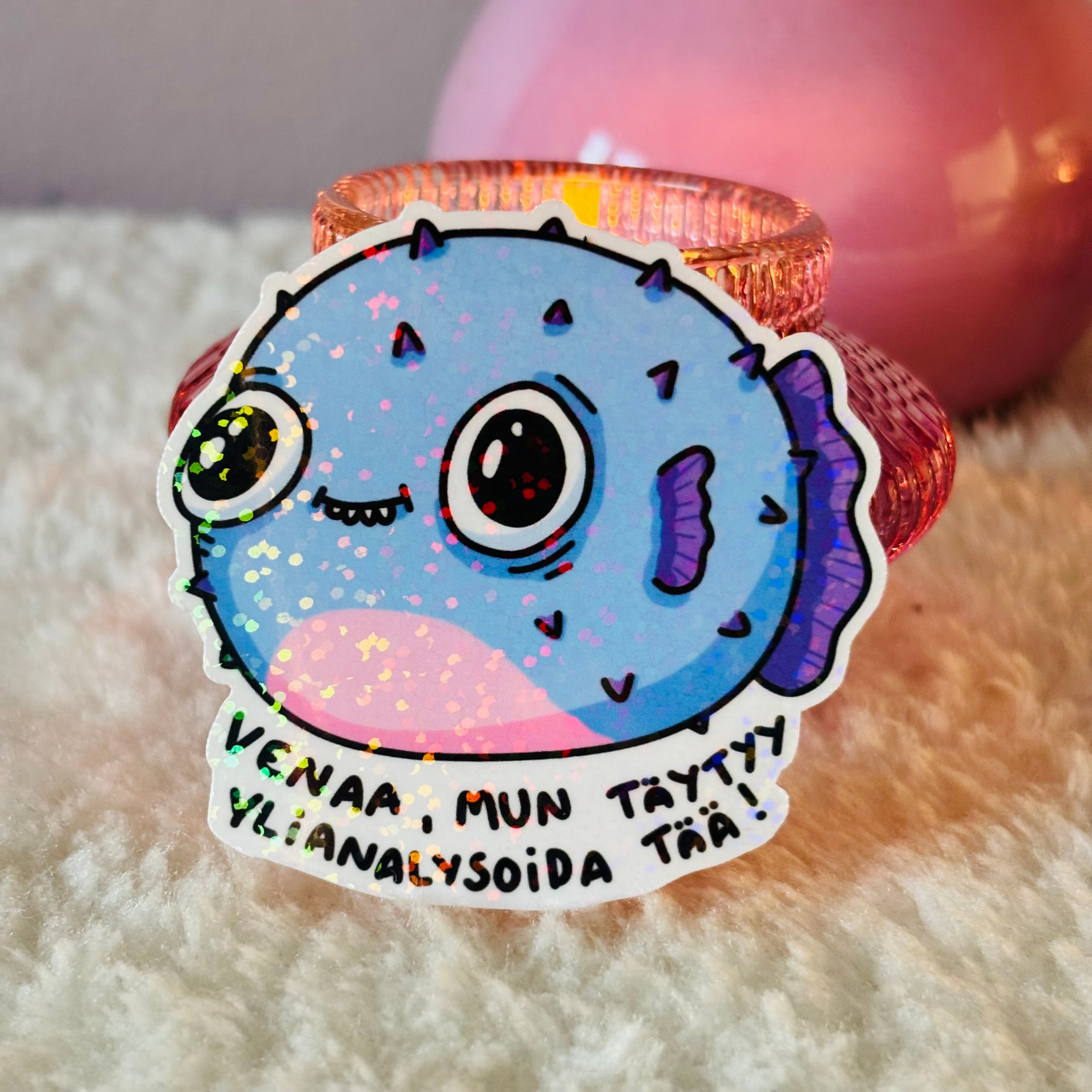 Overthinking blowfish