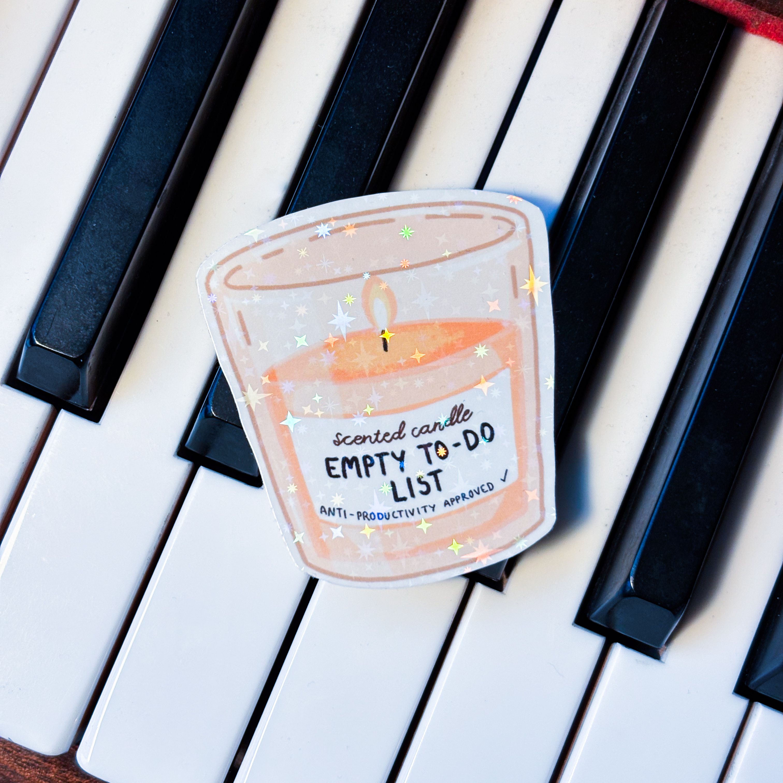 Empty To-Do List Scented candle