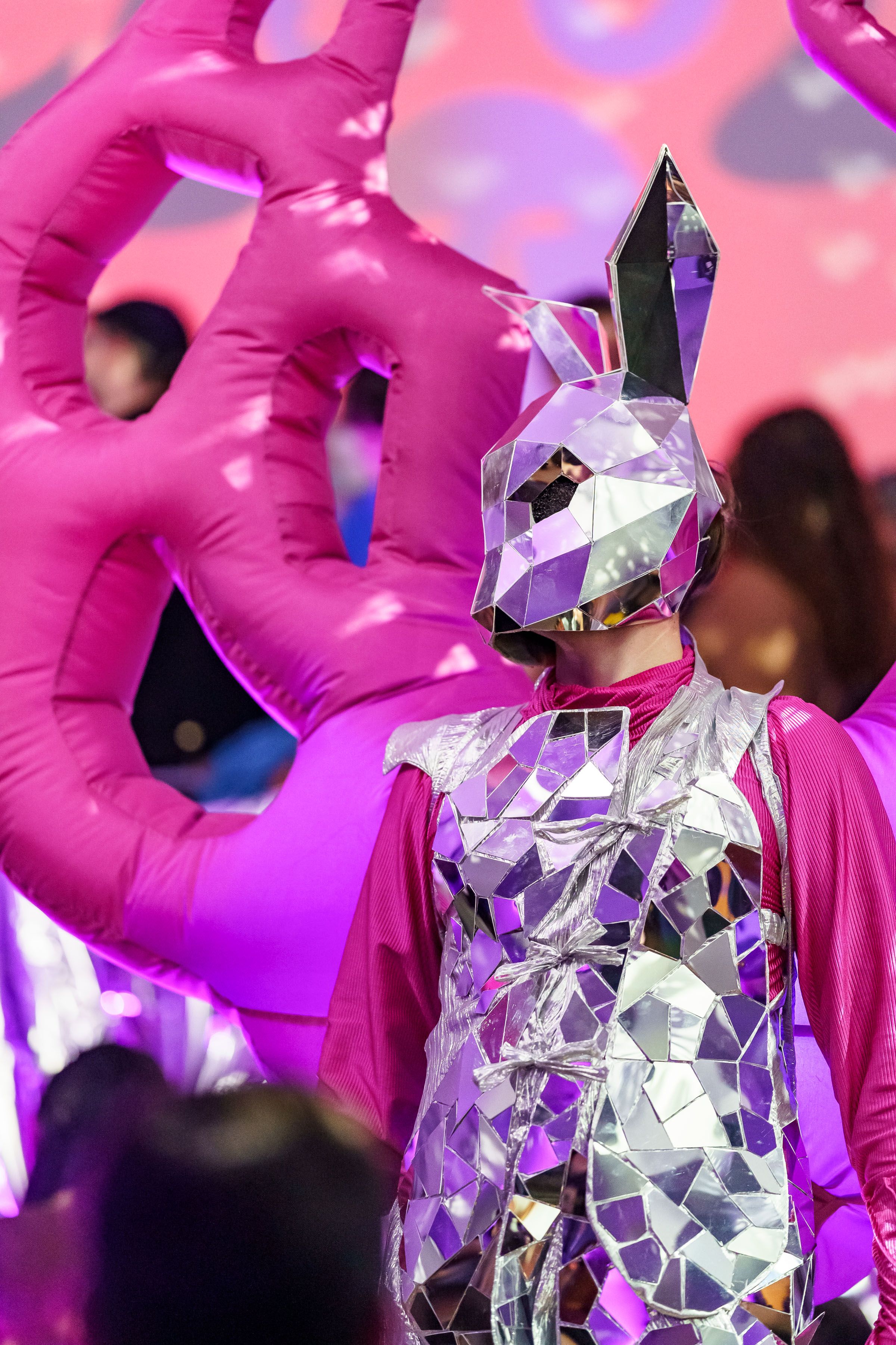 event planning, booking and decorations for SCHIRN at Night Niki de Saint Phalle special