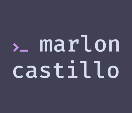 Photo of Marlon Castillo's portfolio site