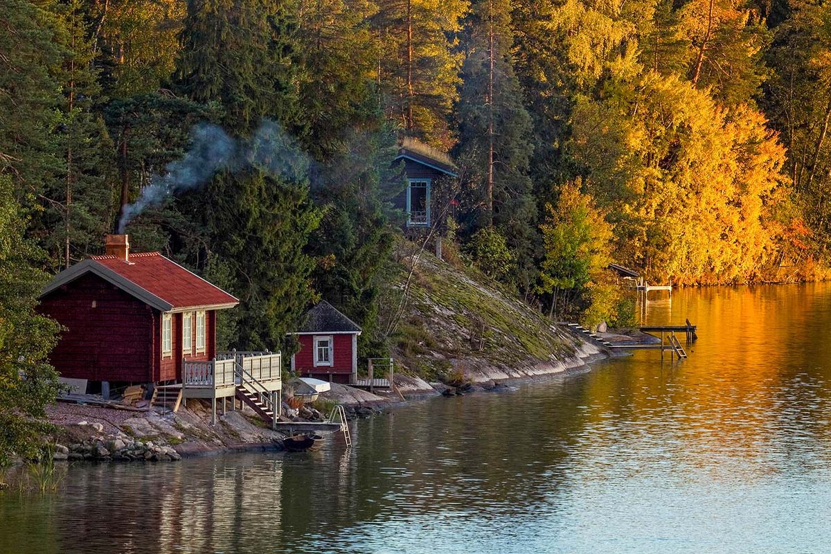 Finland summer cottage