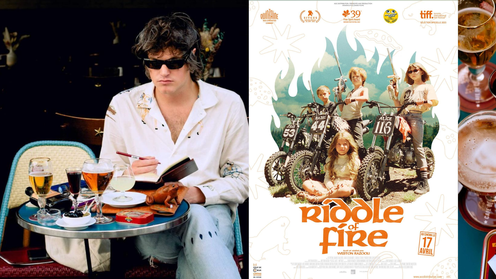 Weston Razooli : rencontre parisienne avec le réalisateur de « Riddle of Fire »