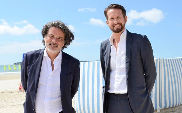 Christophe Barratier et Sam Bobino, présidents du Festival de La Baule
