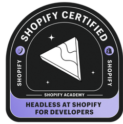 Shopify Certified — Headless at Shopify for Developers