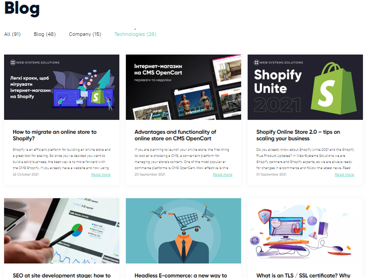Blog - Website Development — How to choose the CMS? : image-1