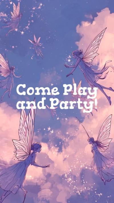 Purple Skies video invitation