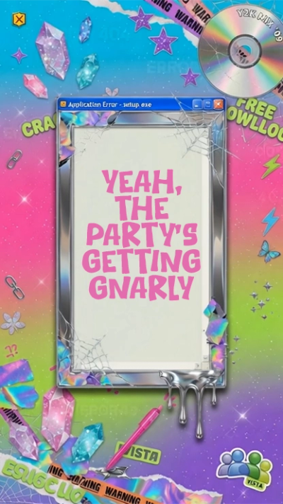 Internet Girl video invitation