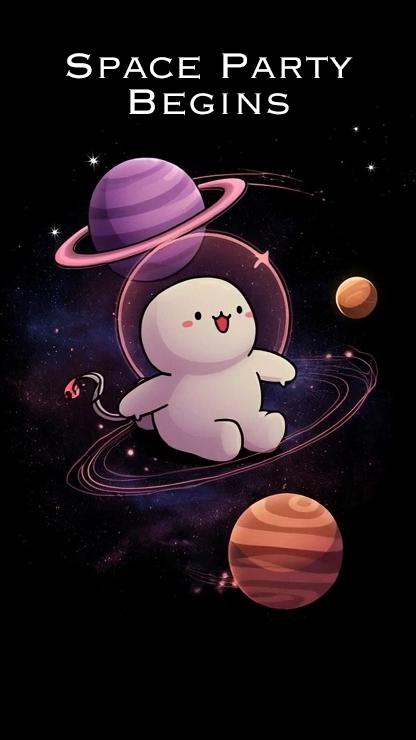 Space Party Begins