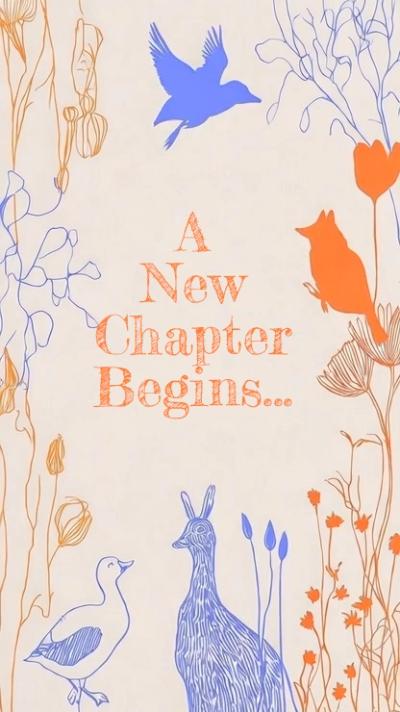 A New Chapter Begins video invitation