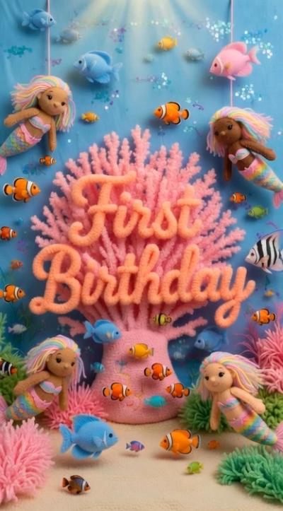Pink Coral video invitation