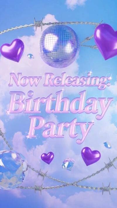 Disco Party video invitation