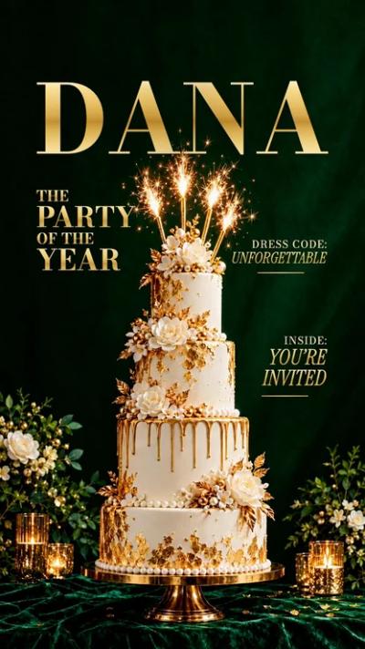 Cover Story video invitation