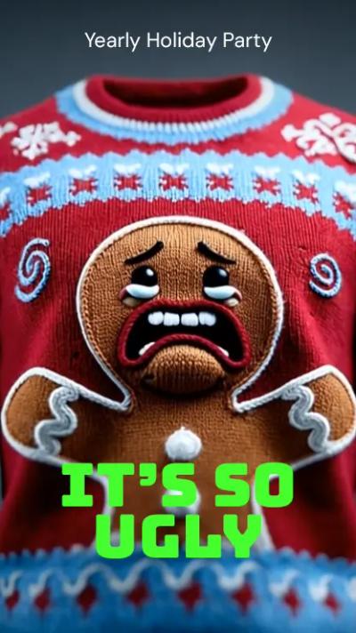 Crying Sweater video invitation