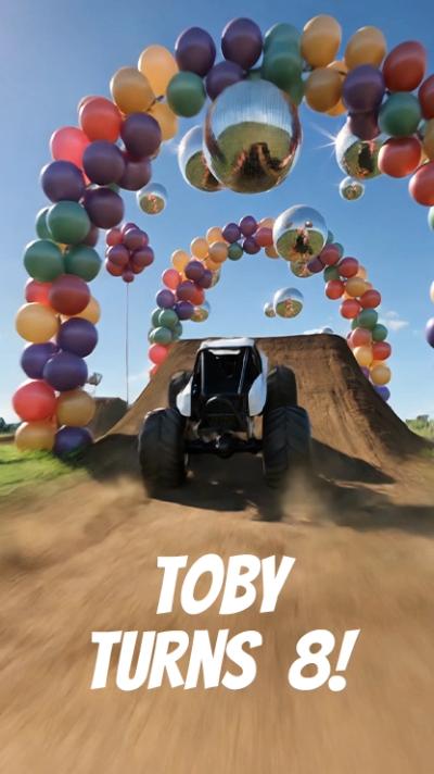 Rally Truck video invitation