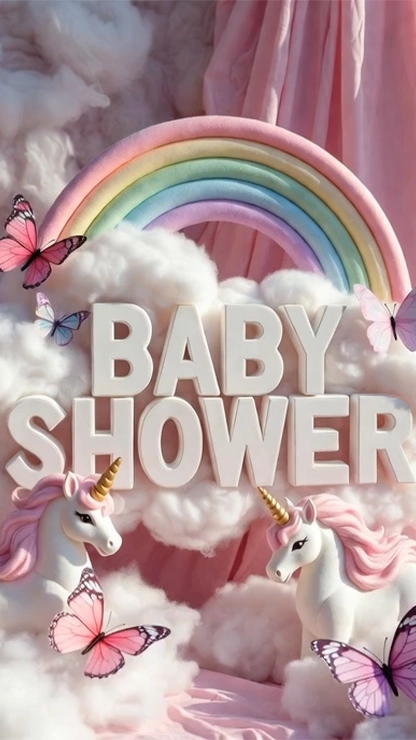 Baby Shower Rainbow