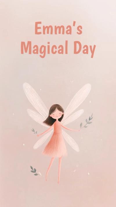 Minimalist Fairy video invitation