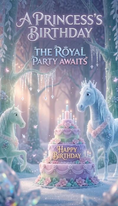 Royal Party video invitation
