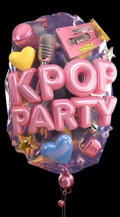 K-Pop Balloon video invitation