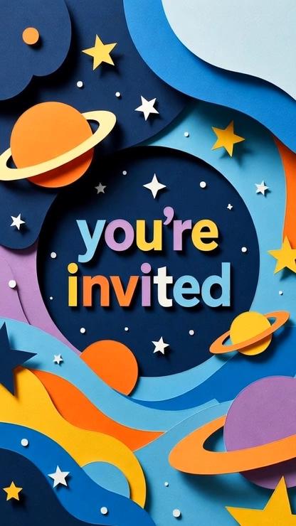 You're Invited to Space!