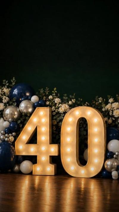Marquee 40 video invitation