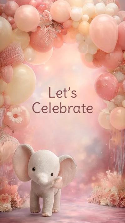 Little Elephant video invitation