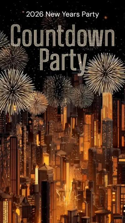 Firework City video invitation