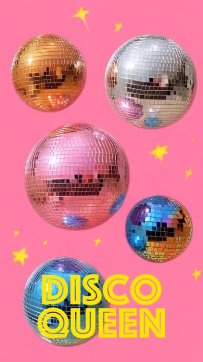 Disco Queen video invitation