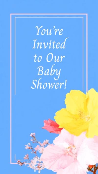 Small Gumamela video invitation