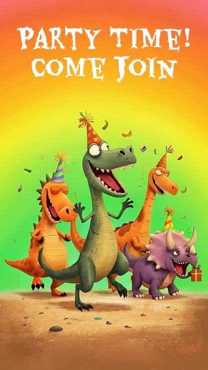 Dino Party Time!