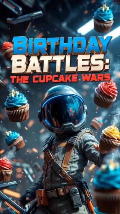 The Cupcake Wars 1 video invitation