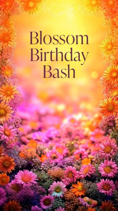 Flower Bed video invitation
