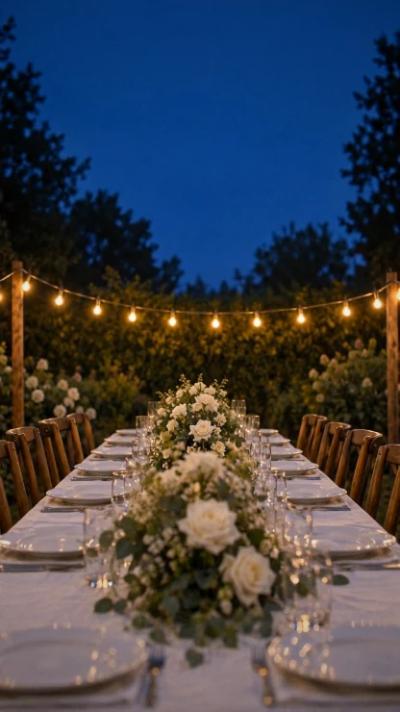 Garden Lights video invitation