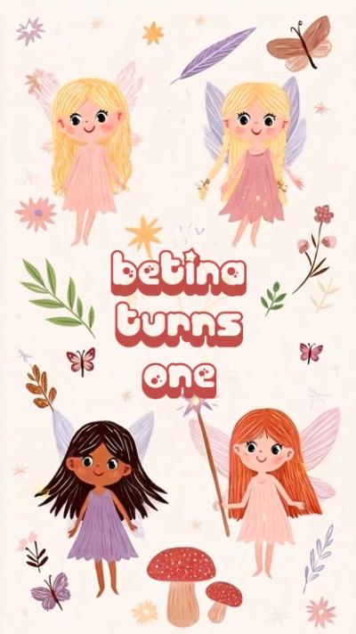 Four Fairies video invitation