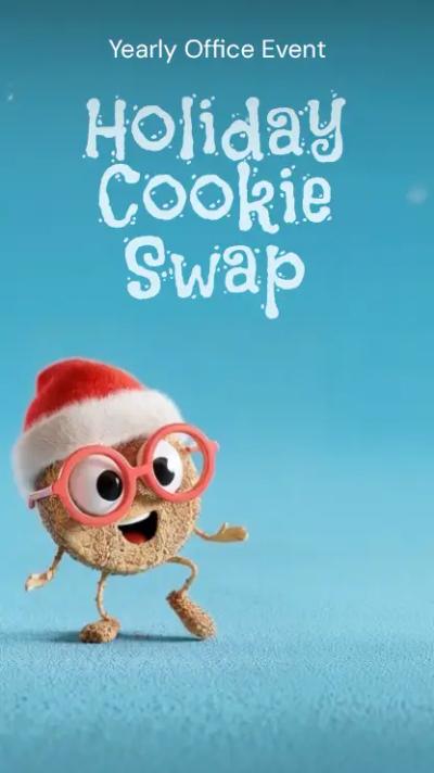 Dance Cookie video invitation