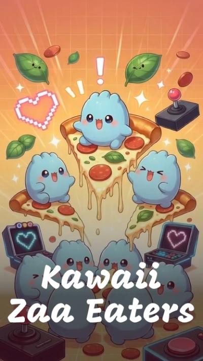 Kawaii Eaters video invitation