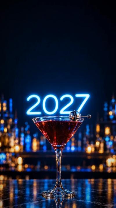 Disco Martini 2027 video invitation