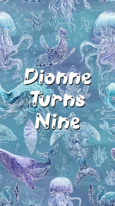Blue & Purple Sea video invitation