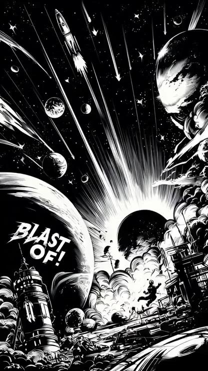 Blast Off Comic 2