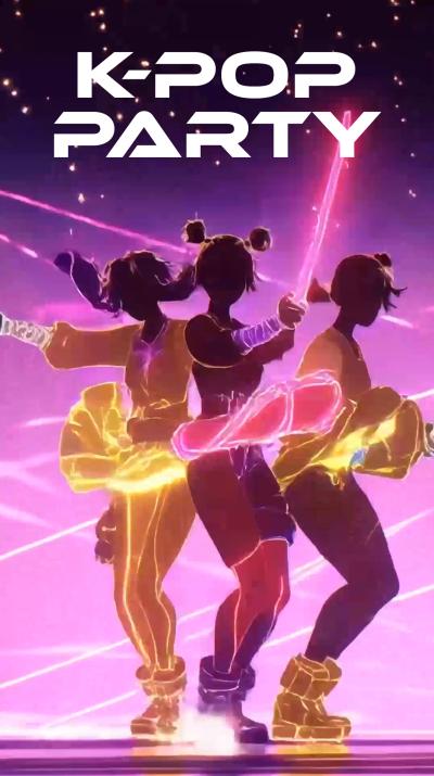 K-Pop Demon Hunters video invitation