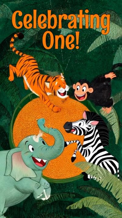 Forest Fun Birthday! video invitation