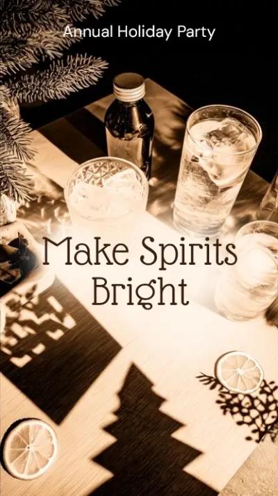 Dark & Stormy video invitation