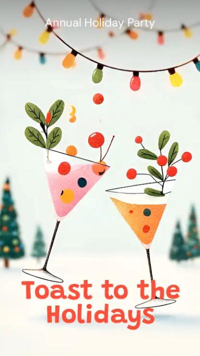 Happy Hours video invitation