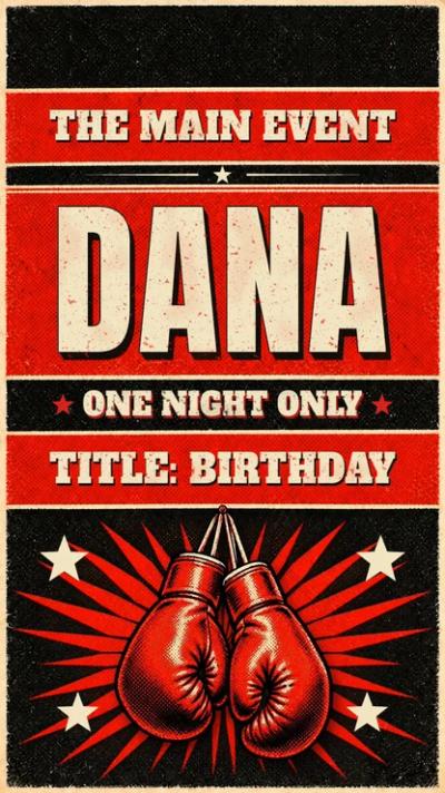 The Main Event video invitation