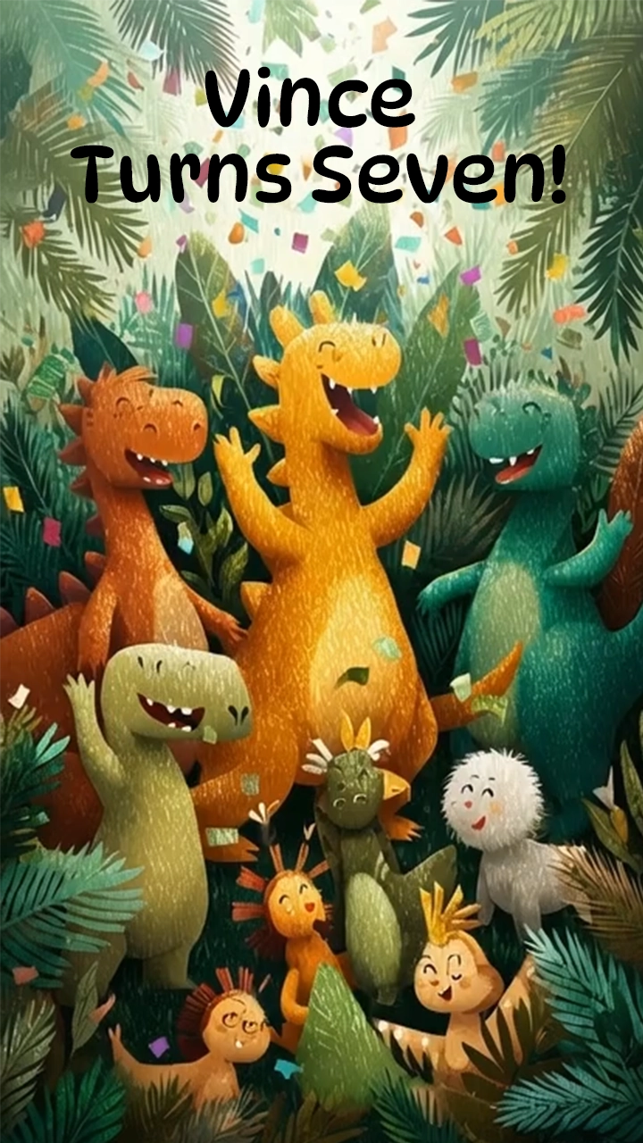 Happy Dino Family