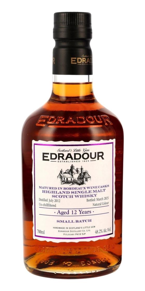 Edradour 1st Fill Bordeaux Wine Casks 12