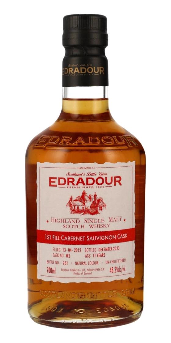 Edradour 1st Fill Cabernet Sauvignon Casks 12