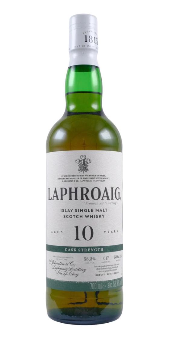 Laphroaig 10 Cask Strength Batch 17