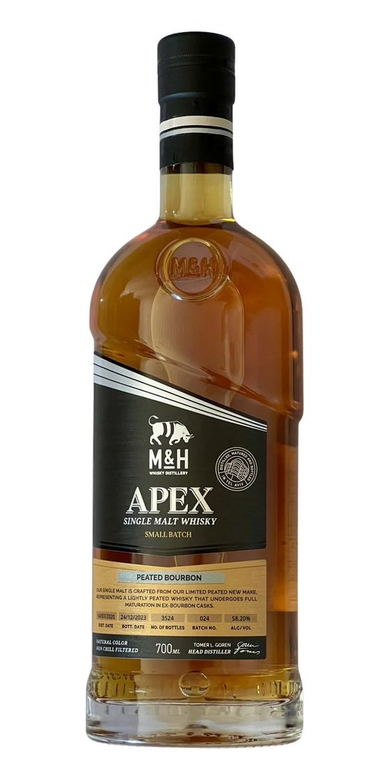 Milk&Honey APEX Peated Bourbon Cask