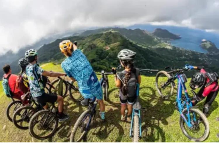 vtt à Moorea