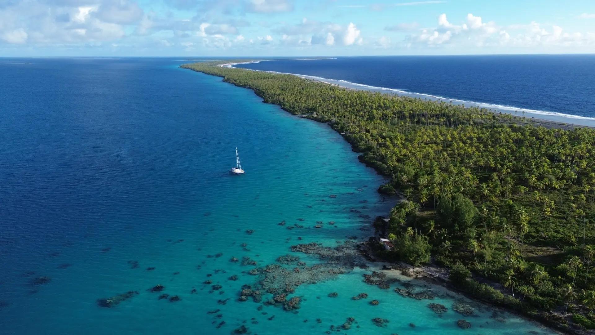 Un mouillage perdu à Kauehi dans les Tuamotu